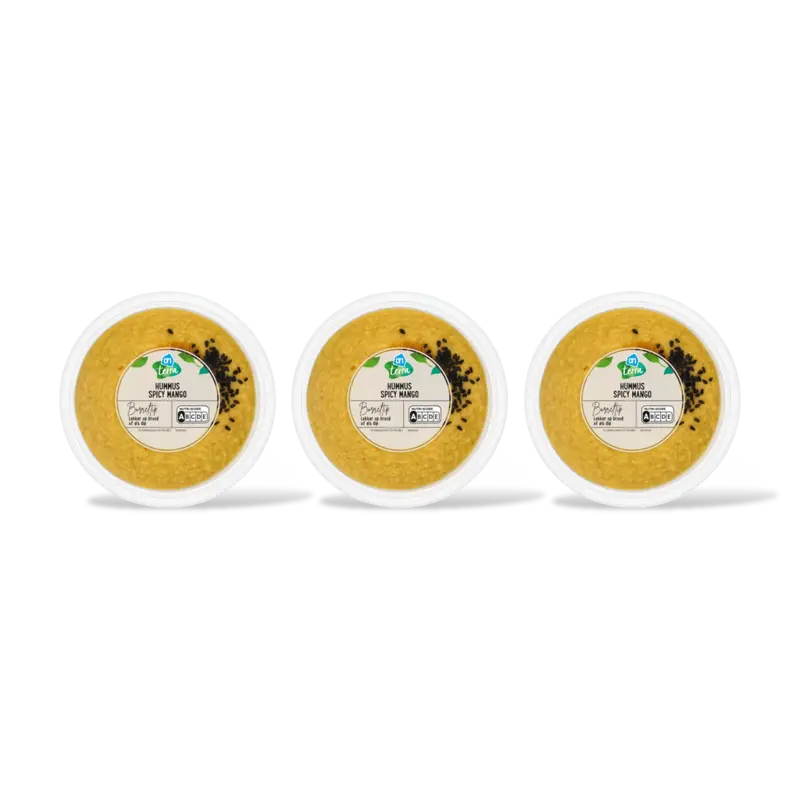 AH Terra Hummus spicy mango 3-pack