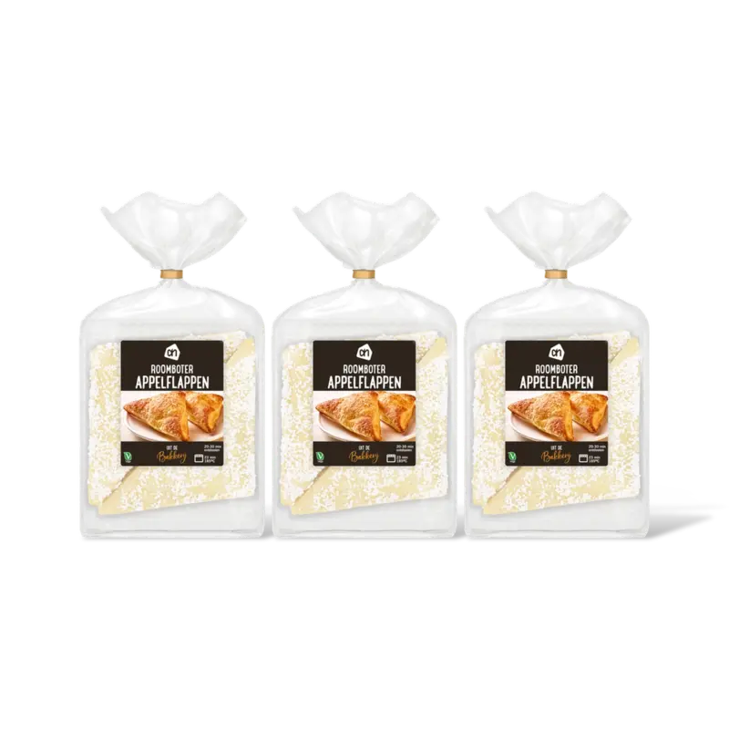 AH Diepvries roomboter appelflappen 3-pack