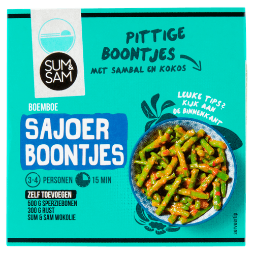 Sum & Sam Boemboe sajoer boontjes