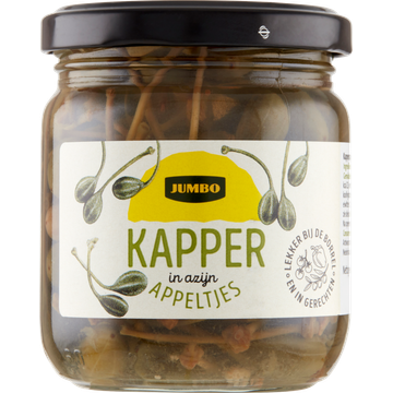 Jumbo Kapperappeltjes in Azijn 210 g