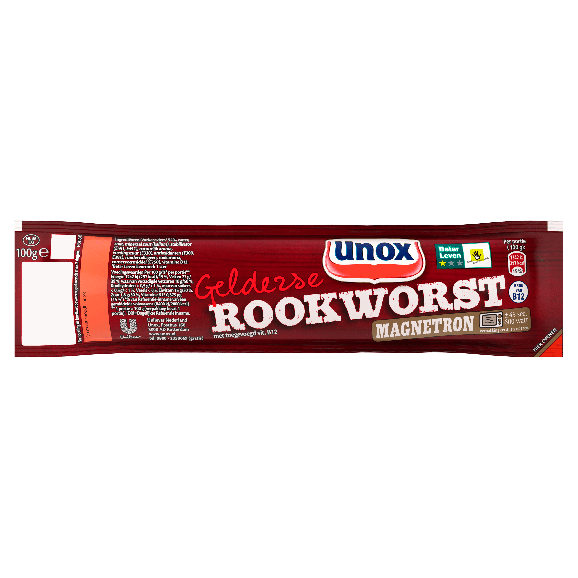 Unox Magnetron Rookworst