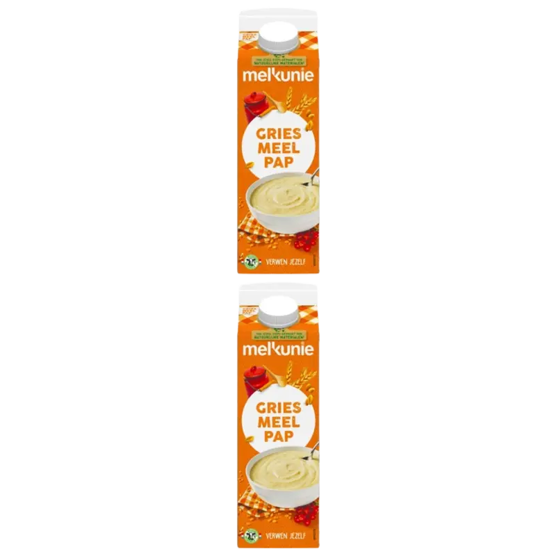 Melkunie Griesmeelpap 2-pack