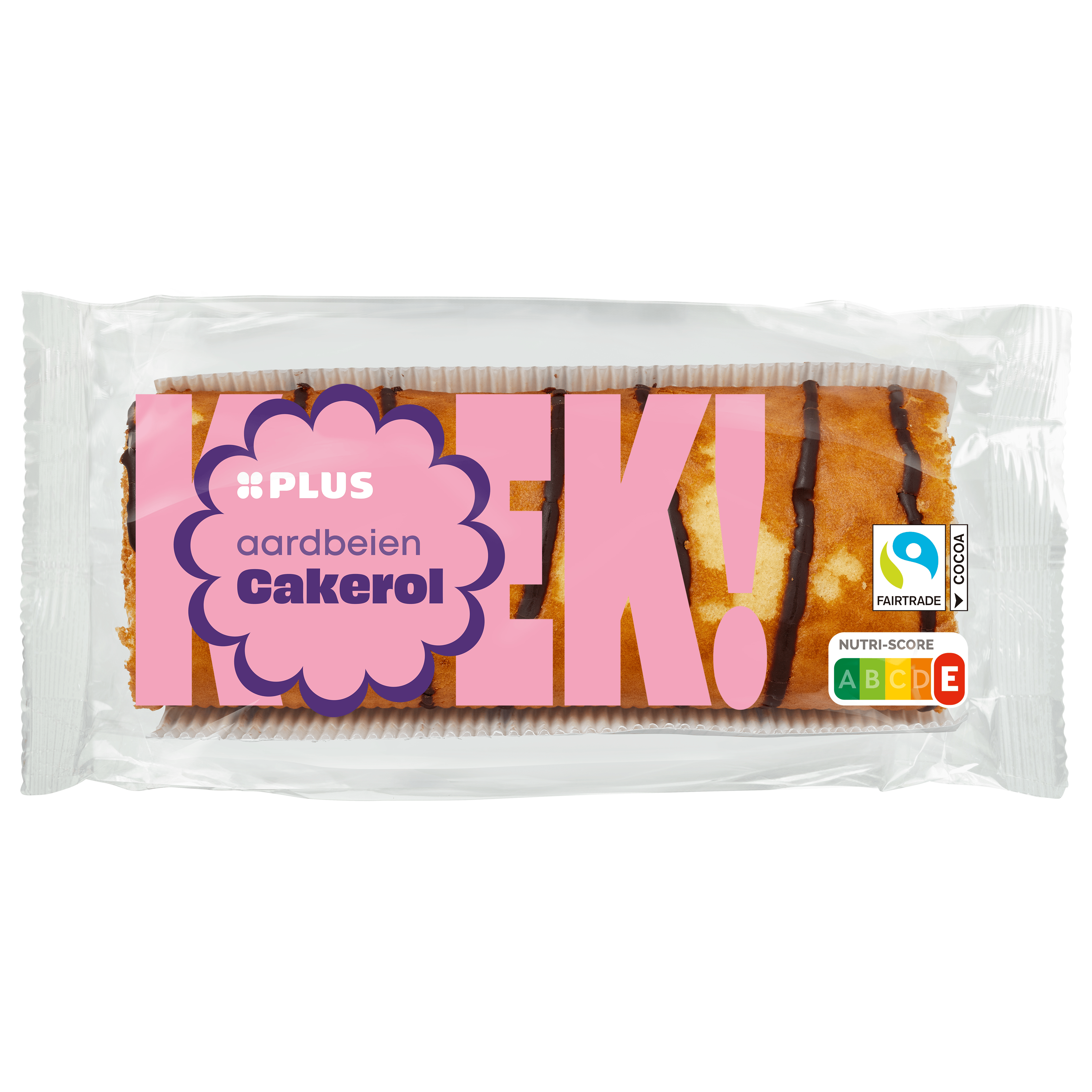 PLUS Aardbeiencakerol Fairtrade