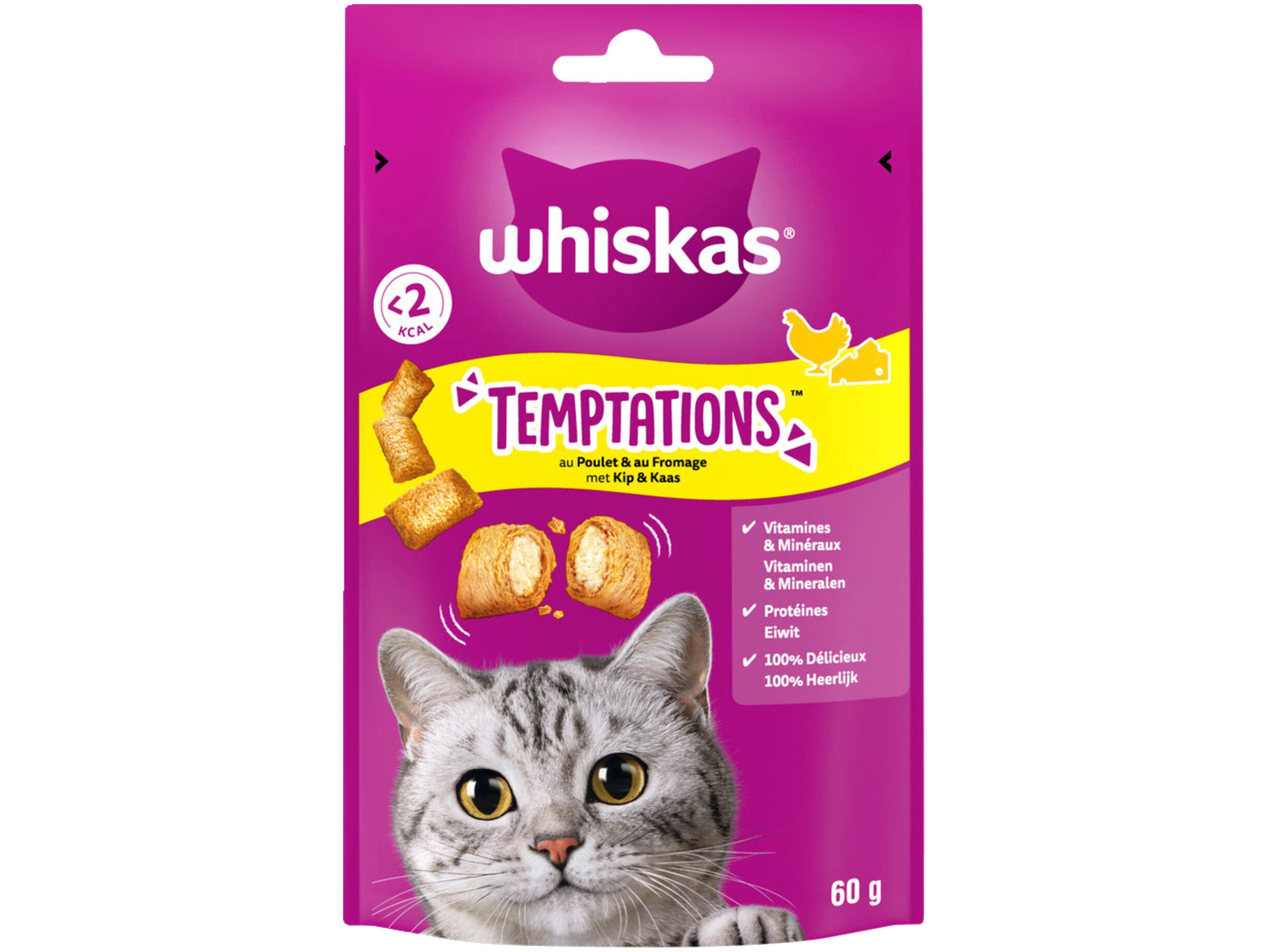 Temptations kip en kaas