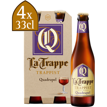 La Trappe - Quadrupel - 4 x 330ML