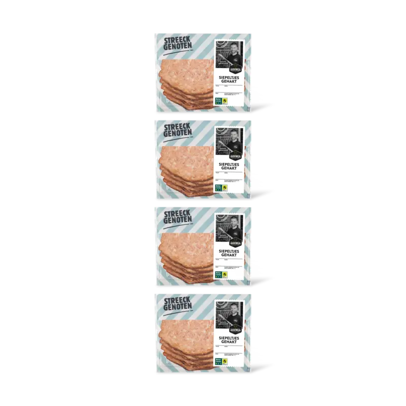 Streeckgenoten Siepeltjes gehakt 4-pack