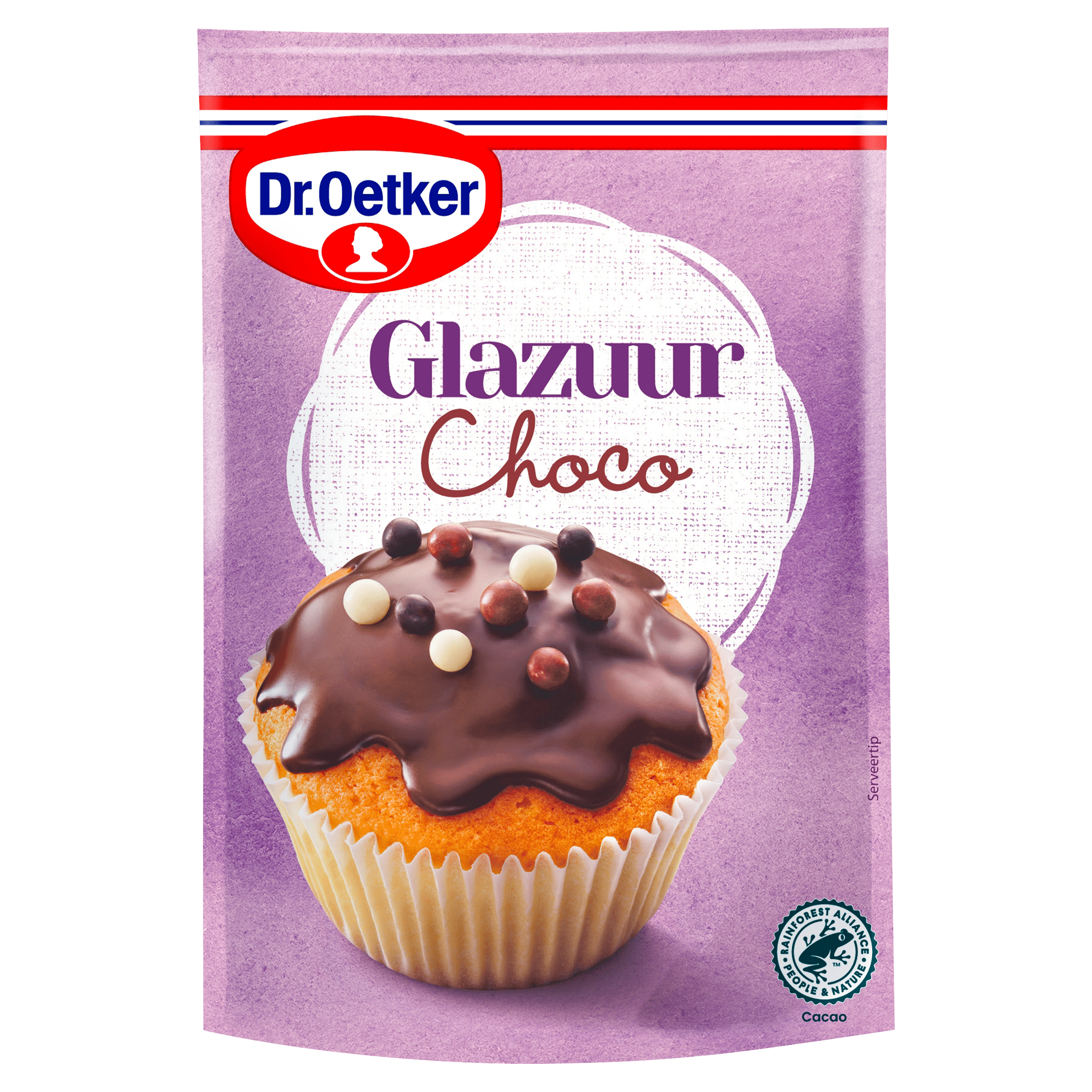 Dr. Oetker Glazuur choco taart versiering
