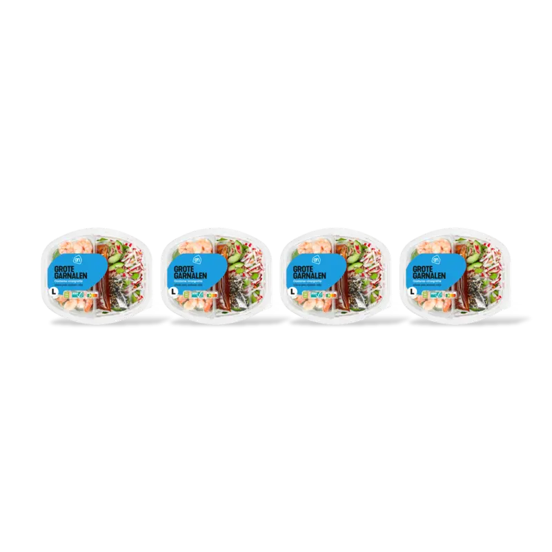 AH Maaltijdsalade garnalen 4-pack