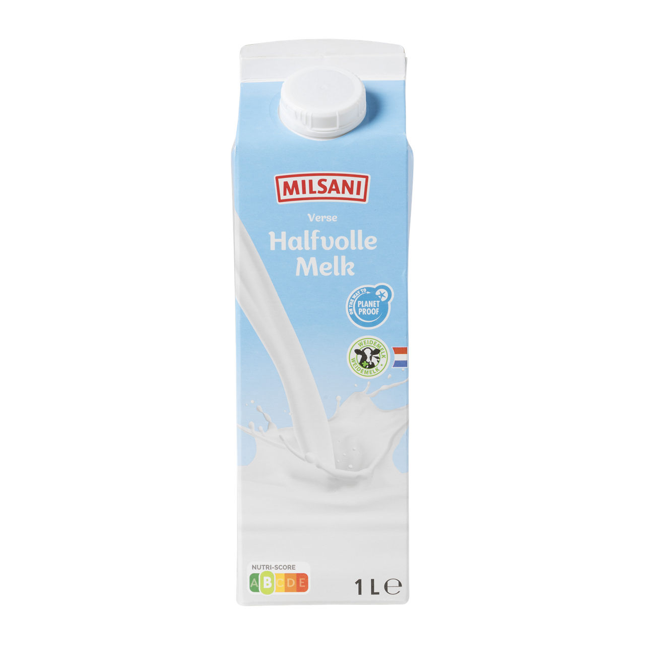 Verse halfvolle melk