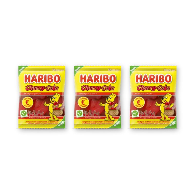 Haribo Cherry-cola 3-pack