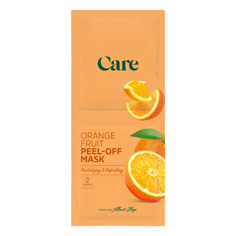 Care Orange fruit peel-off masker