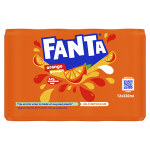 Fanta Orange 12x330ml Blik