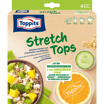 Toppits Stretch Tops 4 Stuks