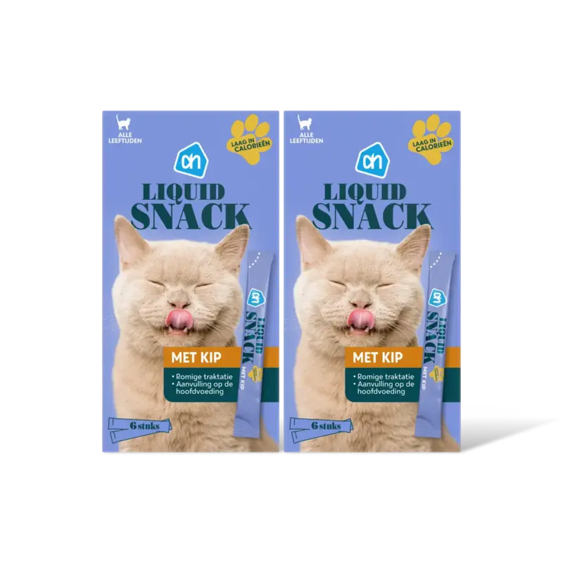 AH Liquid snack met kip 2-pack