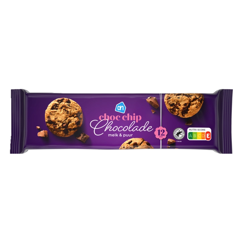 AH Choc chip chocolade melk & puur