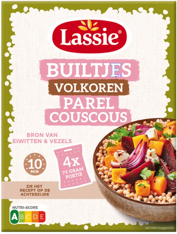 Lassie Builtjes volkoren parelcouscous