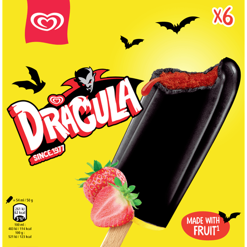 Ola Dracula ijs 6 st.