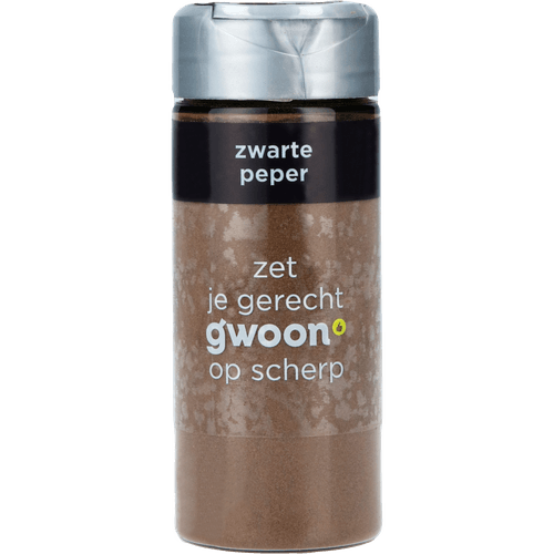 G'woon Peper zwart