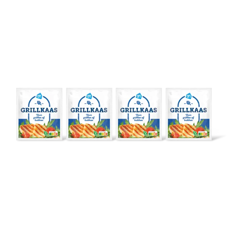 AH Grillkaas voor grillen of bakken 4-pack