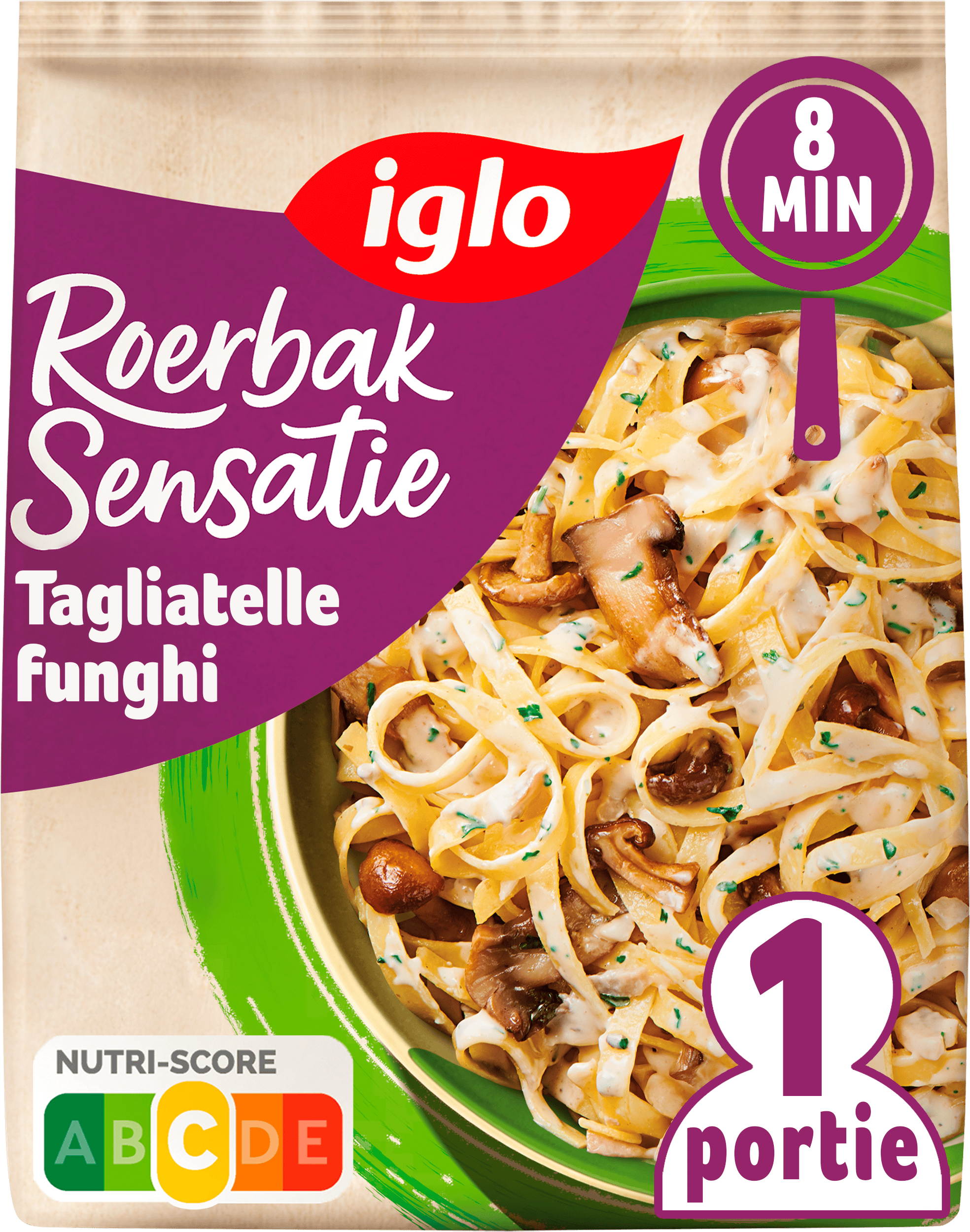 Iglo Roerbaksensatie Tagliatelle Funghi