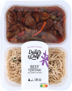 Daily Chef Beef Teriyaki Met Noedels