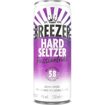 Breezer Hardselzer Passionfruit 250ML