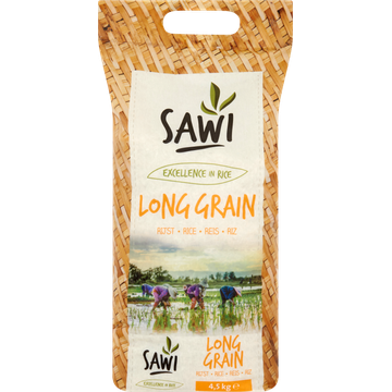 Sawi Long Grain Rijst 4,5 kg