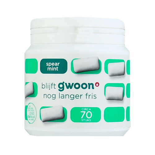 G'woon Kauwgom spearmint
