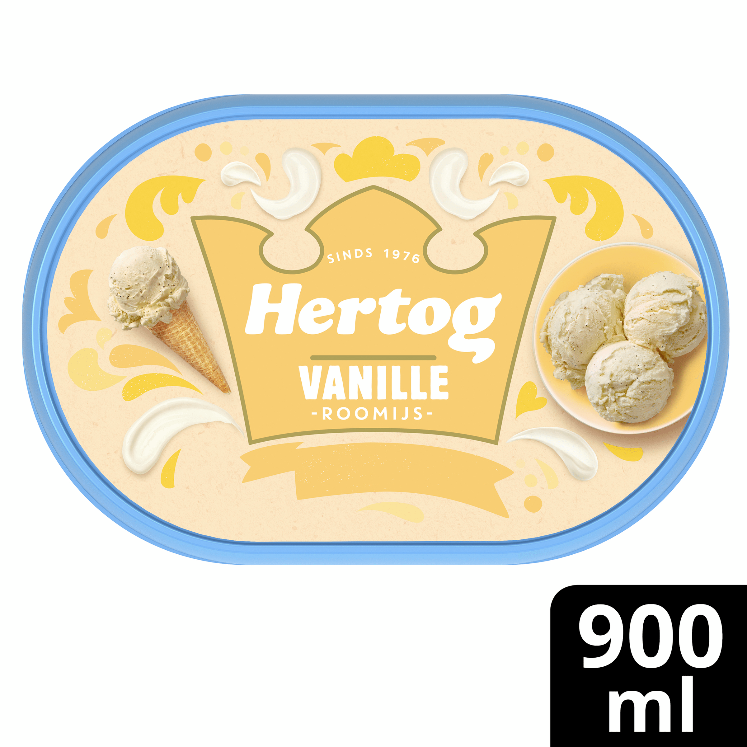 Hertog Classic vanille roomijs