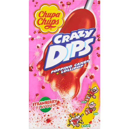 Chupa Chups Crazy dips strawberry