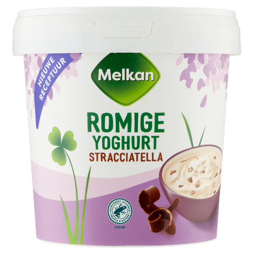 Melkan Romige yoghurt stracciatella