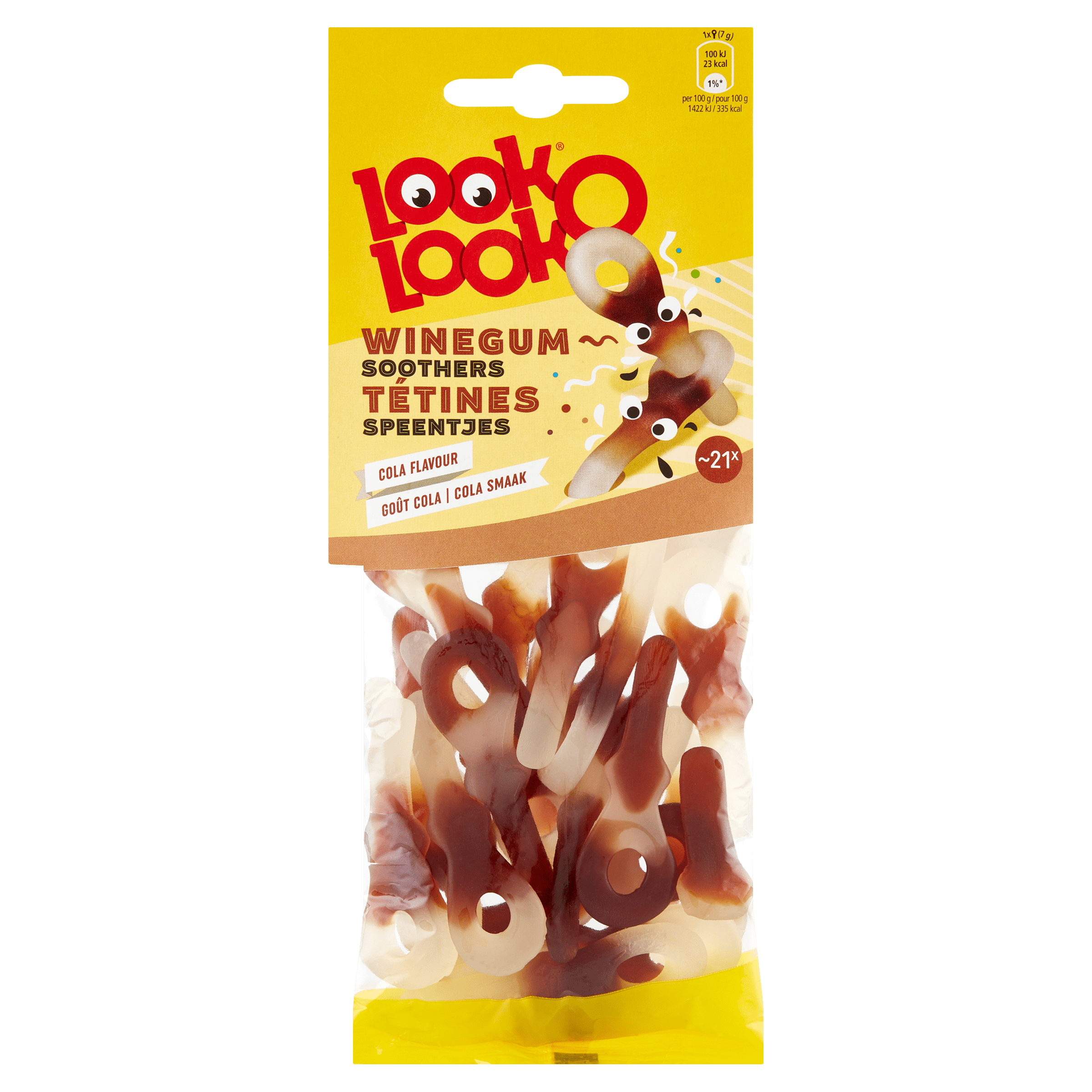 Look o Look Winegum tetines cola