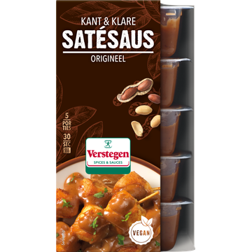 Kant & Klare Satésaus Origineel 5 x 80 ml