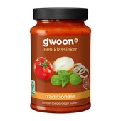g'woon Pastasaus Traditionale met Tomaat, Ui en Kruiden