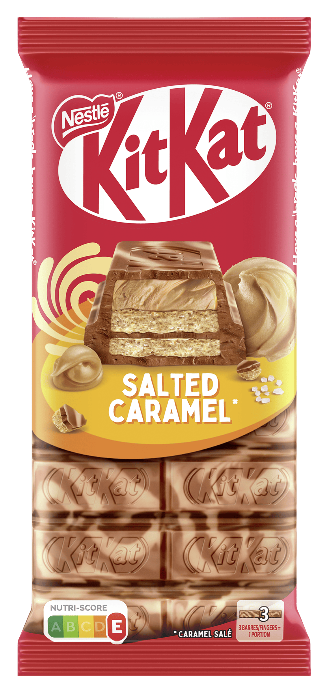 KitKat Chocoladereep salted caramel