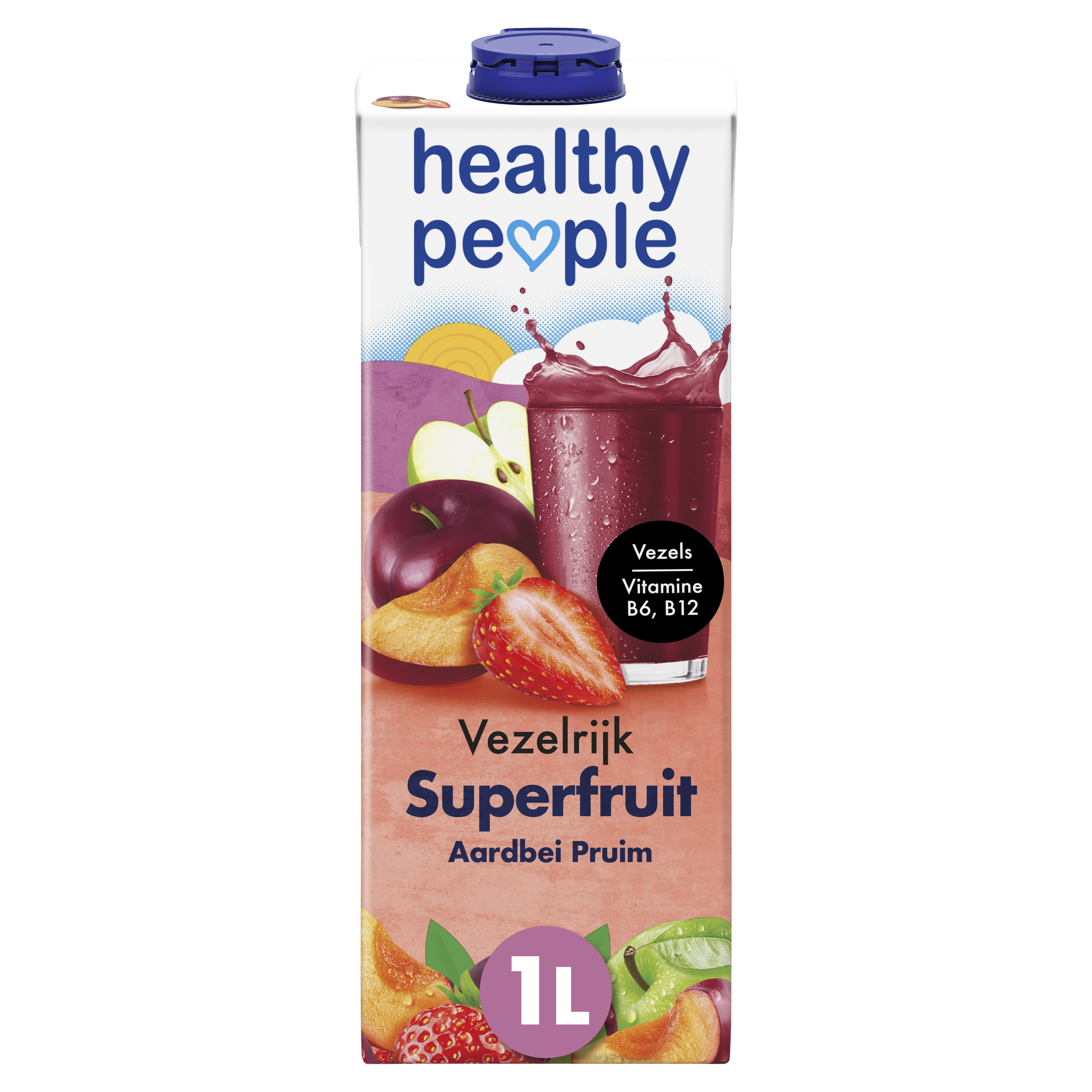 Healthy People Happy Belly Aardbei-Pruim