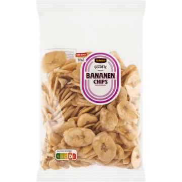 Jumbo Gezoete Bananenchips 250 g