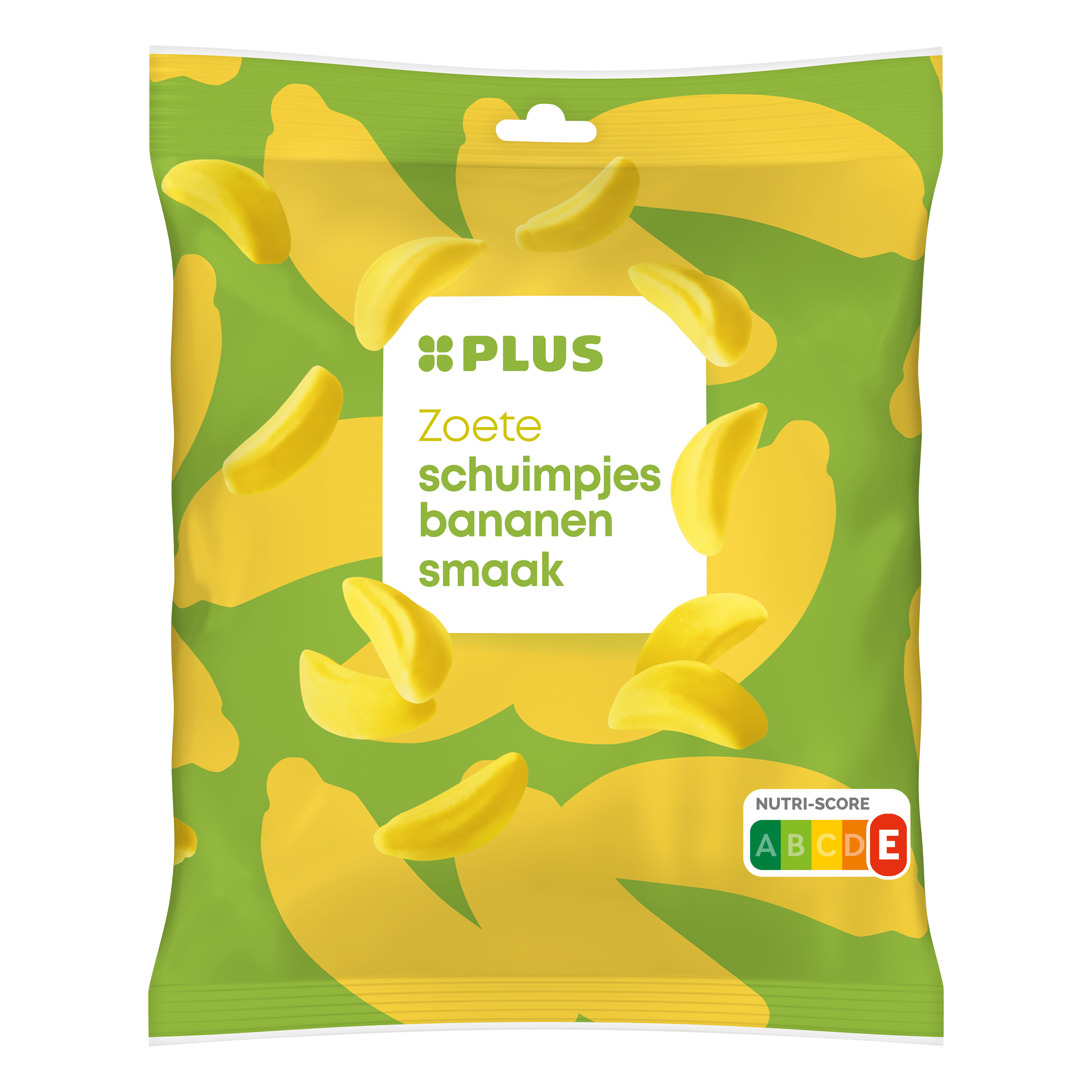 PLUS Snoep Banana Schuim