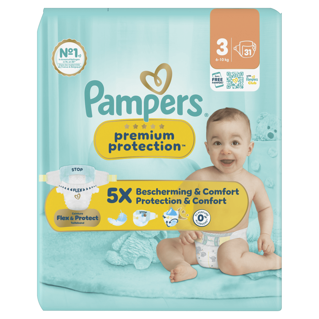 Pampers Premium Protection maat 3
