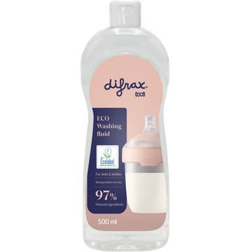 Difrax Eco Afwasmiddel voor Spenen en Flessen 500 ml