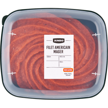 Jumbo Filet Americain Mager 150 g