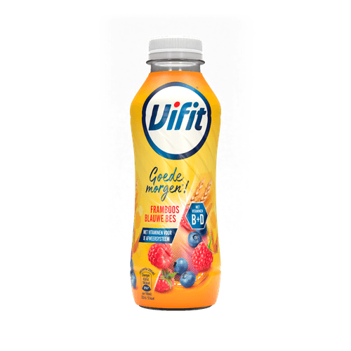 Vifit Goedemorgen framboos- blauwe bes