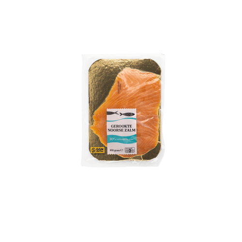 Noorse zalm gerookt minder zout