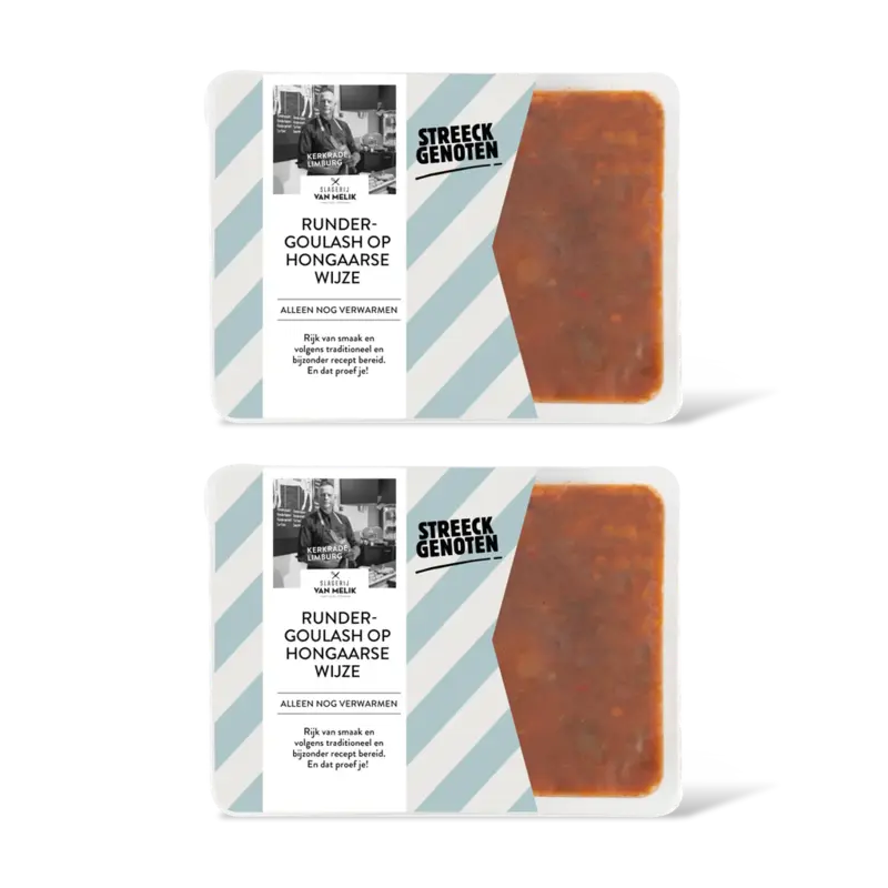 Streeckgenoten Rundergoulash op Hongaarse wijze 2-pack