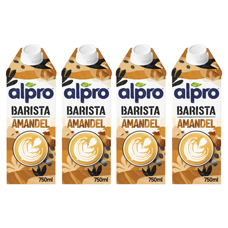 Alpro Barista amandel 4-pack