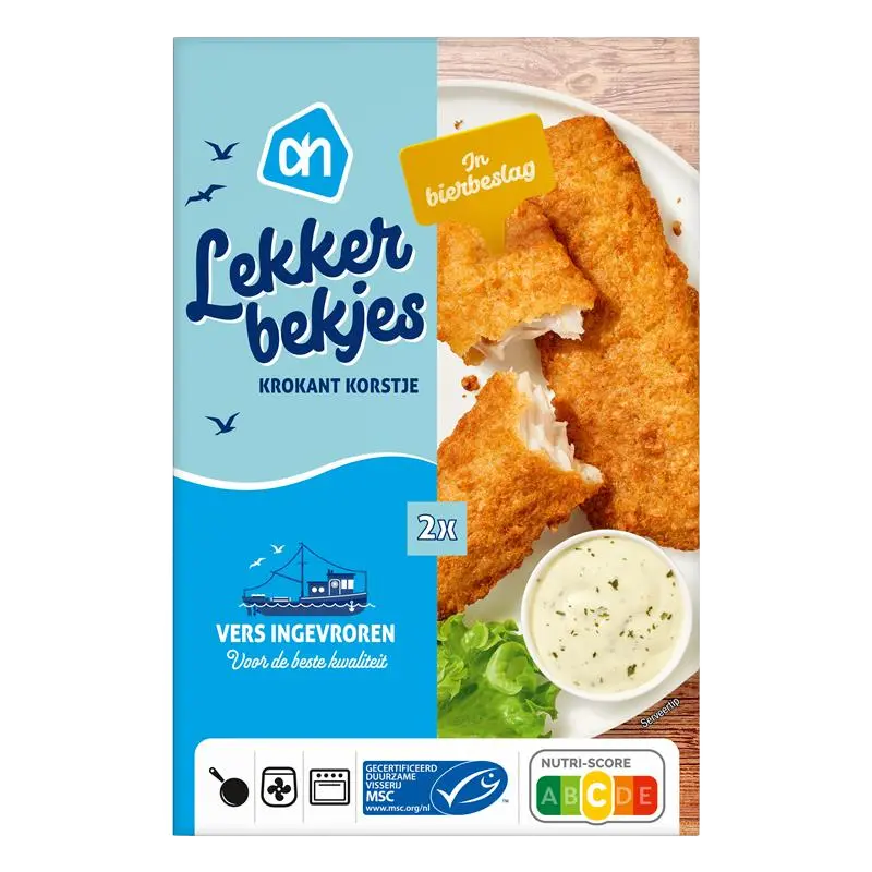 AH Lekkerbekjes krokant korstje