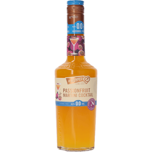 De Kuyper Passionfruit martini cocktail 0.0%