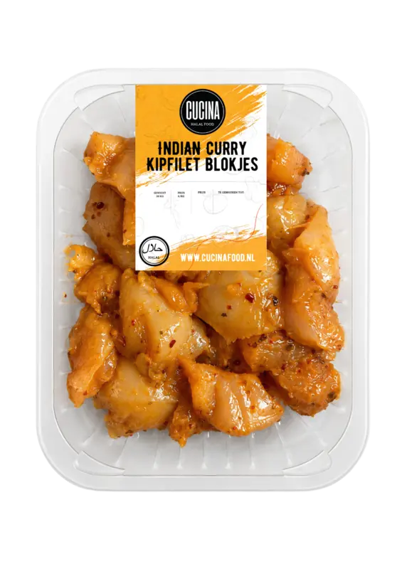 Cucina Kipblokjes Indiase curry