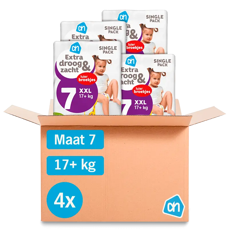 AH EDEZ luierbroekjes maat 7 4-pack
