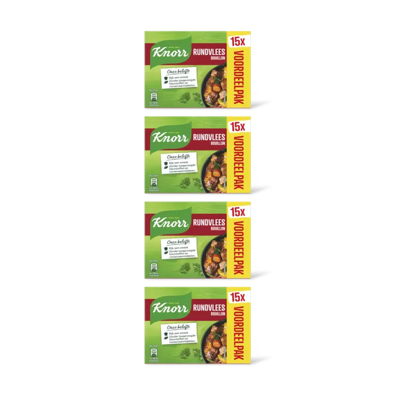Knorr Rund bouillonblokjes voordeelpak 4-pack